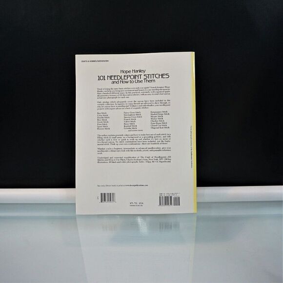 101 Needlepoint Stitches and How to Use Them Hope Hanley Paperback 1986 - Picture 2 of 9